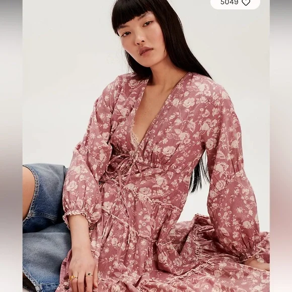 Free People Pappiet Midi Dress - Picture 6 of 13